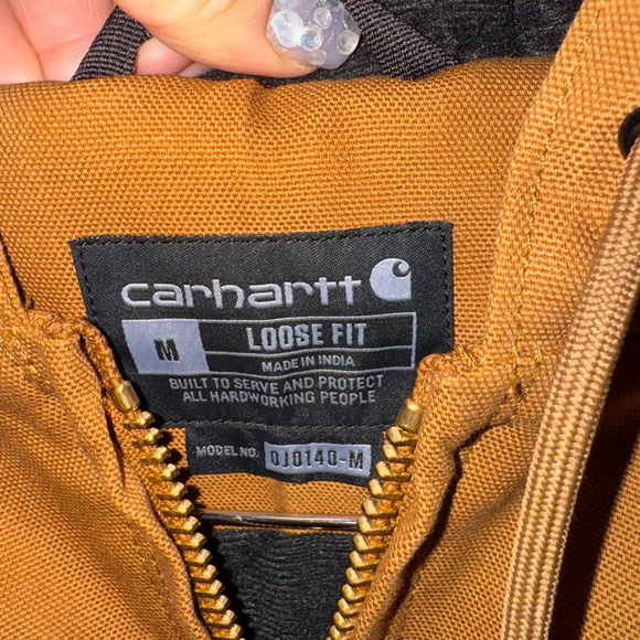 Carhartt Brown Men's Hooded Jacket new - Picture 6 of 9